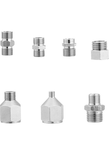 7 Adet Airbrush Adaptörü Airbrush Uydurma Airbrush Konnektör Kiti Airbrush Hava Kompresörü Için Dişli Fiş (Yurt Dışından) fiyatları