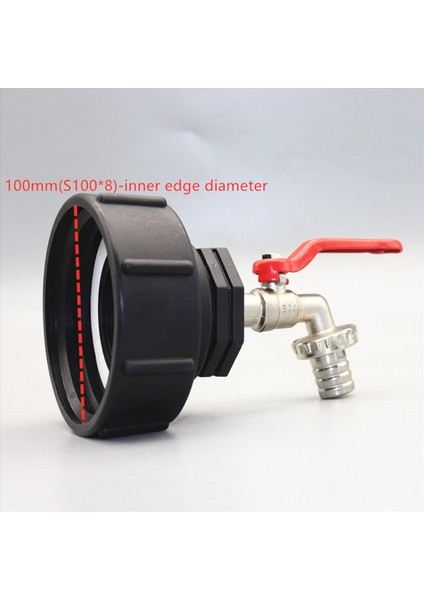 2x Ibc Çıkış Musluk 3/4 Inç Ibc Adaptörü S100X8 Pirinç Ibc Küresel Çıkış Vanası Musluk Çıkışı Yağmur Varil Tankı Aksesuarları (Yurt Dışından) modelleri