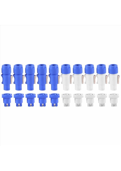 40SET Powercon Tip A NAC3FCA+NAC3MPA-1 Kasa Fiş Paneli Adaptörü (Yurt Dışından) modelleri