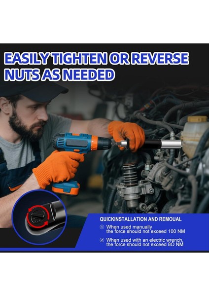 1/2 &quot;ofset Uzatma Anahtarı Etkisi, Dar Boşluklar Için 3&#39;ü 1 Arada Manuel/elektrik/pnömatik Etki Uzatma Cırcır, Adaptörler (Yurt Dışından) indirimleri