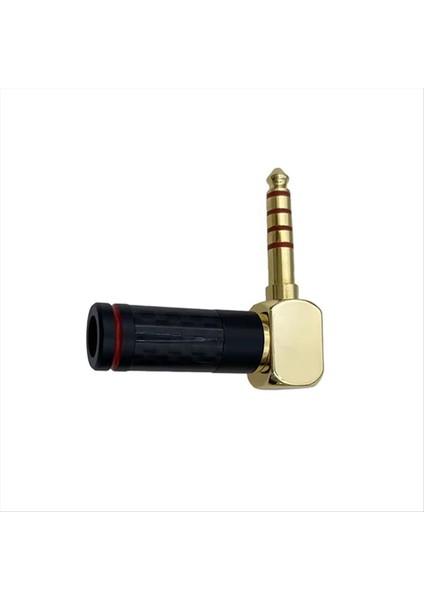 Hıfı 4.4mm Sağ Açılı Fiş 5 Direk Dengeli Erkek Ses Jak Adaptörü Dıy Kulaklık ve Kulaklık Onarımı Için (Yurt Dışından) fiyatları