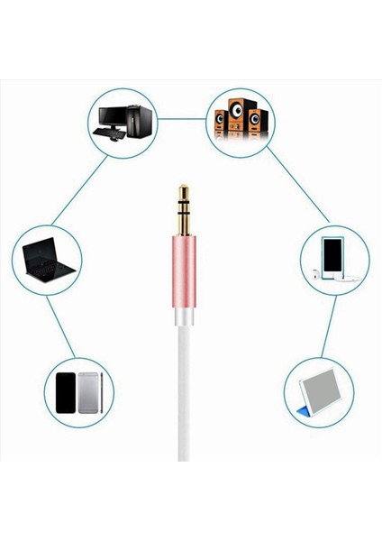 Iphone Aux Cord Aux Aux Kablosu Araba Apple Için Iphone5 ve Üst Modeller ve Ipad-Rose Gold Için 3 5 mm Aux Kablosu (Yurt Dışından) indirimleri