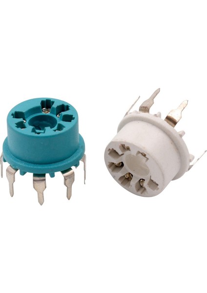 20 Pcs 7pin Vakum Tüp Soket Valf B &amp W 6j1 6z4 6x4 12A6 6AT6 6bk6 12AV6 6AQ6 6j5 10 Pcs Mavi ve 10 Pcs Beyaz (Yurt Dışından) fırsatları