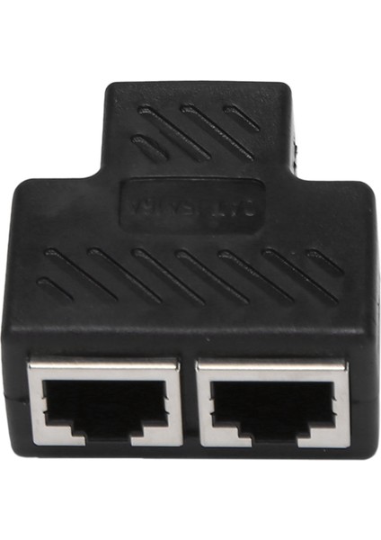 2 Bağlantı Noktası RJ45 Ayrıştırıcı Adaptör Lan Ağı Ethernet Extender Konektör Fişi Lot 2 Pcs (Yurt Dışından) fırsatları