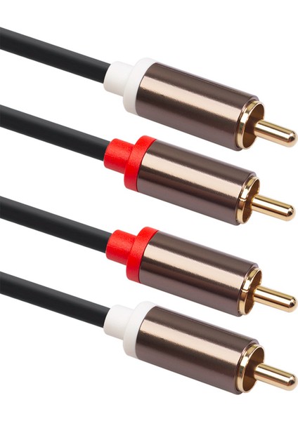 2x 2rca Ila 2 Rca Erkek Altın Kaplamalı Ses Kablosu Rca Ses Kablosu 1m Ev Sineması DVD Tv CD Amplifikatör Rezonans Kutusu (Yurt Dışından) fırsatları