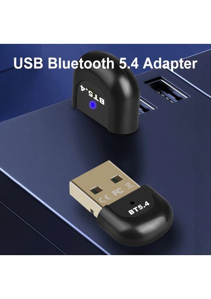 USB Bluetooth 5 4 Pc Kablosuz Fare Klavye Hoparlör Müzik Ses Alıcı Verici Bluetooth Adaptör (Yurt Dışından) indirimleri