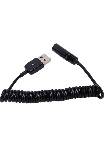 Spiral Sarılı USB Bir Erkek Adaptör Adaptör Kablosu 1m 3ft (Yurt Dışından) fırsatları