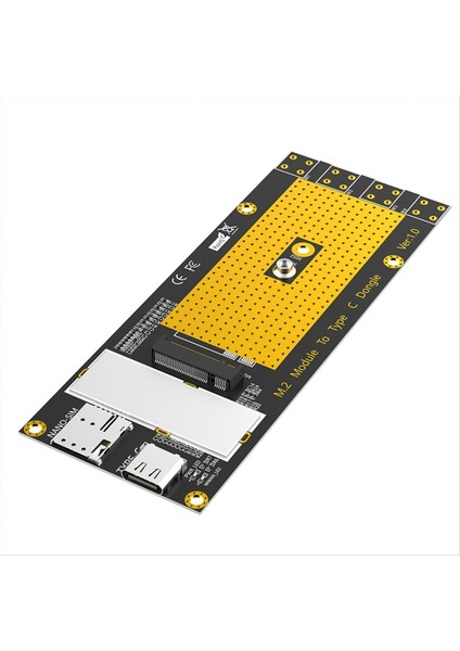 M 2 Ngff B Anahtar 3g/4g/5g Modülü Tip C Ağ Adaptörü Yükseltici Kartı Desteği RM500Q RM500U GM800 SIM8200 (Yurt Dışından)