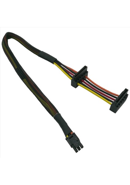 3x HDD Sata Güç Kablosu Sağ Açılı Sata 15 Pin X2 Ila Mini 6 Pin Atx Adaptörü Dell Inspiron 3653 3650 Serisi (Yurt Dışından) fiyatları