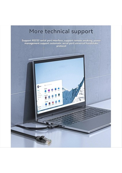 USB - RJ45 Konsol Kablosu RS232 Dizüstü Bilgisayar Için Seri Adaptör USB RJ45 8P8C Dönüştürücü Konsol Kablosu 180CM (Yurt Dışından) fiyatları