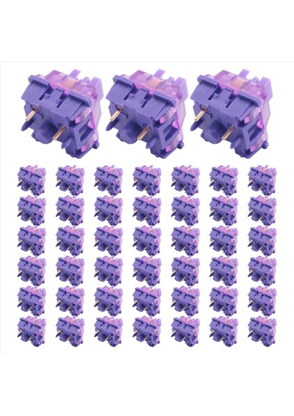 45PCS V3 Pro Lavanta Mor Anahtarlar 5 Pin 40GF Dokunma Anahtarı Mx Mekanik Klavye ile Uyumlu (Yurt Dışından) fiyatları
