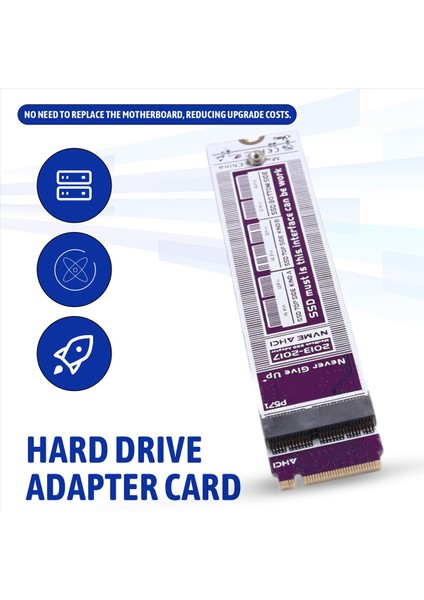 Macbook SSD Için M 2 Adaptör Genişletme Kartı Için 2013-2017 Macbook Air/pro Sabit Disk Adaptör Kartı (Yurt Dışından) indirimleri