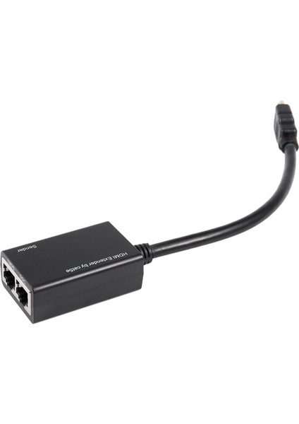 2x HDMI RJ45 CAT5E Cat6 Utp Lan Ethernet Extender Treater 1080P 3D Ila 100FT (Yurt Dışından) modelleri