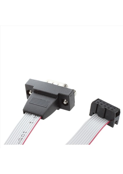 5x Db9 RS232 Ila 10 Pin Şerit Kablo Konektörü Adaptörü (Yurt Dışından) fırsatları