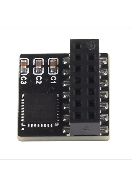 Tpm 2 0 Spı Paralel Şifreleme Güvenliği Modülü 14 Pin Spı Uzak Kart Kartı Şifreleme Güvenlik Kartı Asus Için (Yurt Dışından)