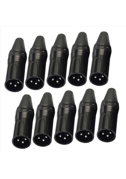 30 Adet Dıy 3pin Xlr Adaptör Soketi Xlr Havacılık Konektörü Kaynak Kafası Mikrofon Kablosu Konektörü (Erkek) (Yurt Dışından) indirimleri