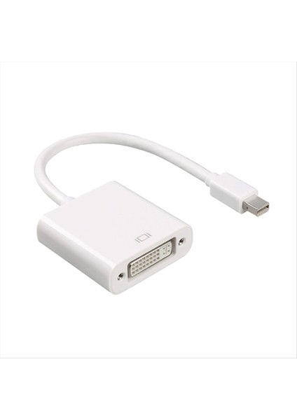Mini Displayport Adaptörü Dvı, Çift Bağlantı Aktif Adaptör USB Gücü 2560X1600 Beyaz (Yurt Dışından)
