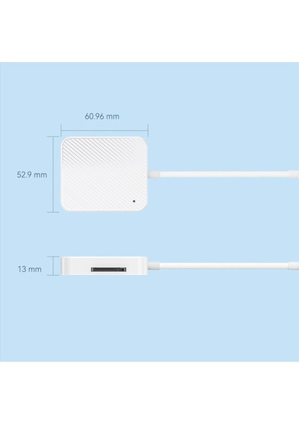 2x 4 In 1 Hafıza Kartı Okuyucu Adaptörü Tip C Usb-C Akıllı Medya Otg M2 Sd Sm Xd Kart Okuyucu Android Aksesuarları Için (Yurt Dışından) fiyatları