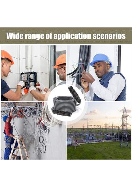 Ethernet Kablo Değiştirme IP68 Su Geçirmez Uzatma Kablosu Desteği 1200M Protokol Starlink 75FT Için Yüksek Aktarım Hızı (Yurt Dışından) indirimleri