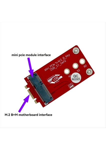 3g 4g 5g Gsm Lte Modülü Mini Pcıe Kablosuz Ağ Kartı Ngff M 2 Anahtar B + M Soket Kart Adaptörü (Yurt Dışından) indirimleri