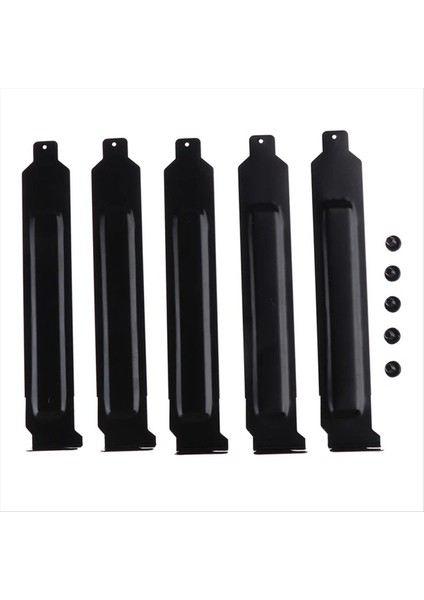 5pcs Metal Pcı Yuvası Vidalı Braket Kaplar (Yurt Dışından)