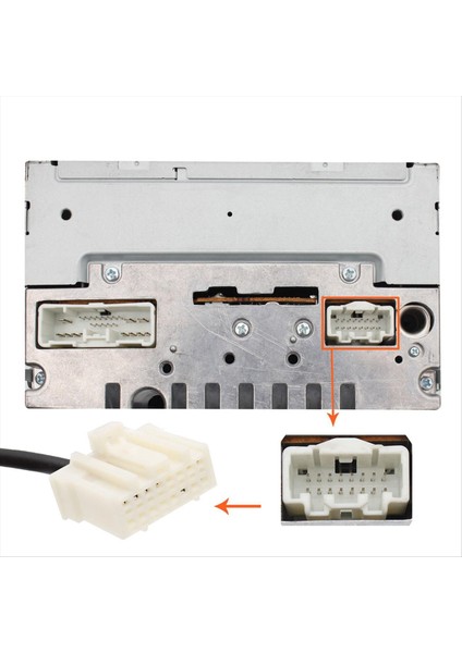 Mazda 3 5 6 Mpv Cx7 Demio Miata/mx5 Için Araba Audio Mp3 Giriş Aux USB Adaptör CD Değiştirici (Yurt Dışından) modelleri