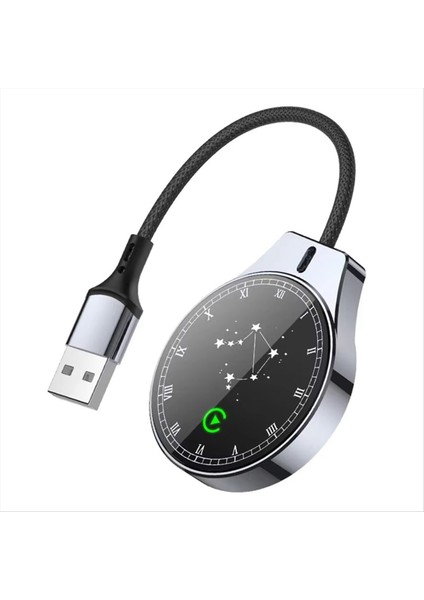 2&#39;den 1 Carplay Kablosuz Android Auto Mini Adaptörü 5.0g/wifi Iphone Için Kablosuz Kablosuz Cep Telefonu Için (Yurt Dışından)