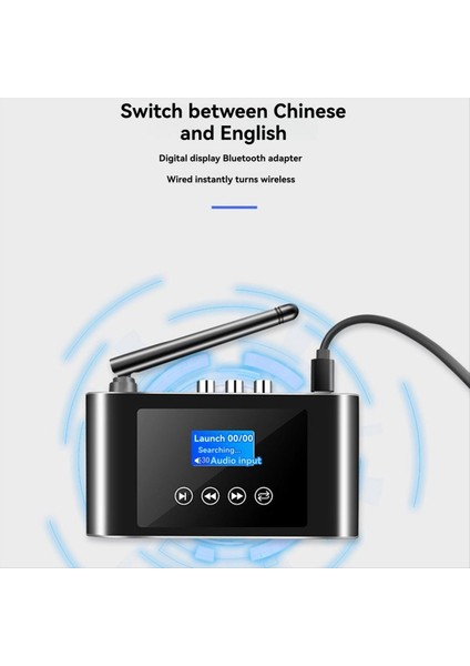 Bluetooth 5 1 Ses Adaptörü 2&#39 Si 1 Arada Uzun Menzilli Verici Alıcı Pc Için 3 5mm Aux Stereo Kablosuz Ses Adaptörü (Yurt Dışından) modelleri