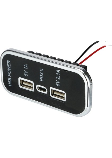 2x 12/24 V Araba Şarjı Pd3 0 Çift USB Soketi Motosiklet Oto Kamyon Atv Tekne Rv Otobüs Güç Adaptörü Çıkışı (Yurt Dışından) fiyatları