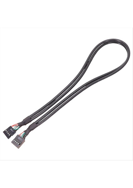 Ana Pano USB 9pin Dişi - Kadın Dahili Kablosu Usb2 0 Dahili Ana Tahta Başlık Kablosu (Yurt Dışından) fırsatları