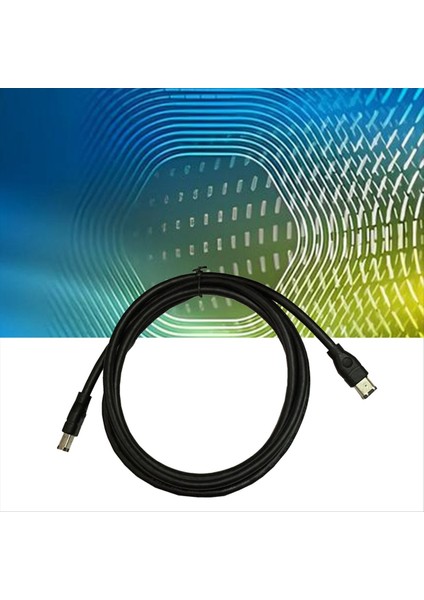 1 8m Firewire Kablosu Siyah Ieee 1394 Firewire 400&#39 Den Firewire&#39 A 400 Kablo 6pin Erkek - 6pin Erkek Kablosu (Yurt Dışından) modelleri