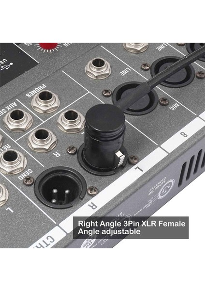 10X Erkek ve Dişi Kompakt Xlr Mikrofon Lehim Adaptörü Ayarlanabilir 90° 3pin Xlr Lehim Konnektörü 3 Pın Xlr Uçları (Yurt Dışından) fırsatları