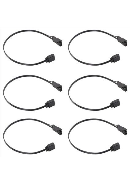 Corsair Fan Için 6x Adaptör Kablosu 12 V Rgb 4pın Anakart 5 V 3pın Dişi Adaptör Konnektörü (Yurt Dışından)