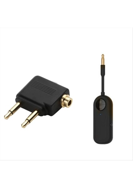 Bluetooth 5.4 Audio Verici Alıcı 2&#39;si 1 Arada Kablosuz Adaptör Tv Pc Kulakçası Araç (Yurt Dışından)