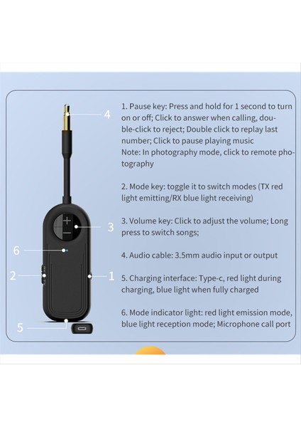 Bluetooth 5.4 Audio Verici Alıcı 2&#39;si 1 Arada Kablosuz Adaptör Tv Pc Kulakçası Araç (Yurt Dışından) indirimleri