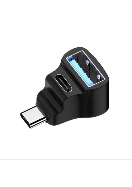 2pcs 180 Derece Steam Güverte Için Usb-C Adaptörü Çift Usb-C 20GBPS 8k 60Hz Pd 140W Asus Rog Ally Için (Yurt Dışından) fiyatları