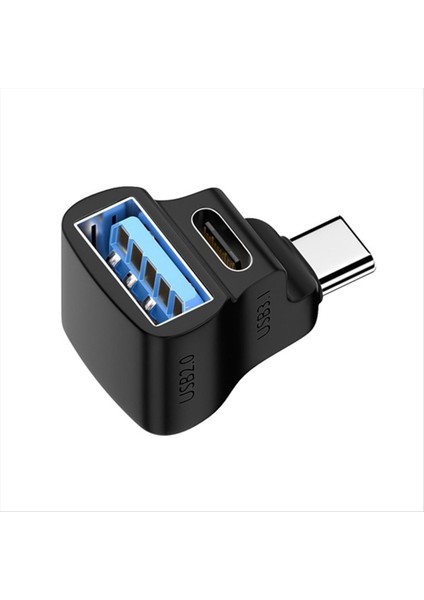 2pcs 180 Derece Steam Güverte Için Usb-C Adaptörü Çift Usb-C 20GBPS 8k 60Hz Pd 140W Asus Rog Ally Için (Yurt Dışından) modelleri