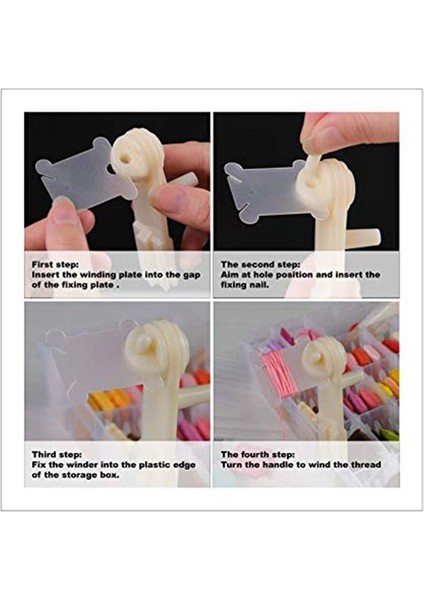 500 Adet Plastik Nakış Ipi Bobinleri Zanaat Diy Dikiş Depolama (Yurt Dışından) fiyatları