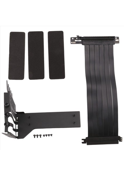 V-Gpukt 3 0 Dikey Stand 180 Ila 90 Derece Grafik Kartı Dikey Braket Pcı-E 3 0X16 RTX3060 2080 2060 Için Kablo Seti (Yurt Dışından) modelleri