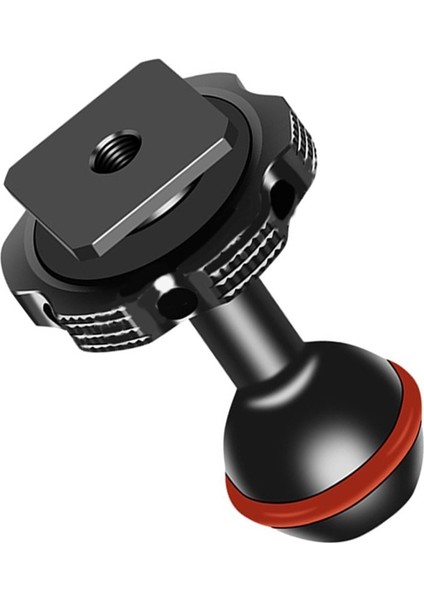 20MM Top Kafa Adaptörü Dağı Sıcak Ayakkabı Ballhead Dslr Kamera Monitörü Işık Tutucu ve Telefon Standı (Yurt Dışından) fiyatları