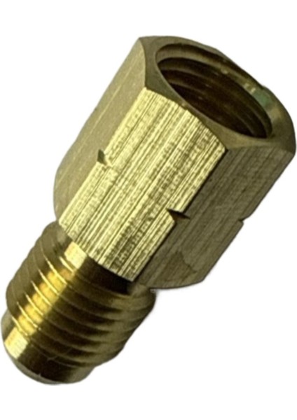 Mini R32 R454B Soğutucu Pirinç Adaptörü 1/4in Dişi 1/4in R32 Konu Adaptörü Hızlı Bağlantı Elemanları Ters Dişli Bağlantı (Yurt Dışından) fiyatları