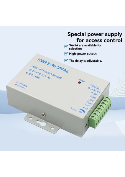 Kapı Kilitleri Için DC12V Güç Kaynağı Kontrol Cihazı 100-240V Ac Anahtar Adaptörü Görüntülü Interkom Sistemleriyle Uyumlu 5A (Yurt Dışından) fiyatları