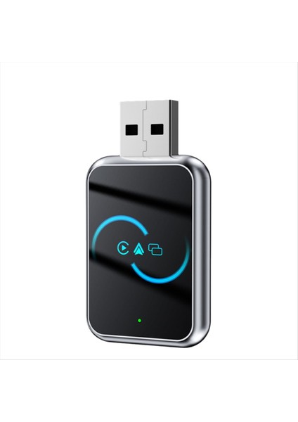 Kablosuz 3 In1 Carplay Ayna Bağlantı Carplay Android Otomatik USB Dongle Adaptörü Bluetooth + Wifi Kablolu Carplay - Kablosuz B (Yurt Dışından)