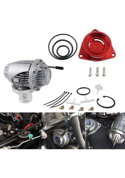 Honda Civic 1 5l Turbo 10 Gen 2016+ Için Adaptör Kırmızı ile Yarış Valfı Ssqv Bov (Yurt Dışından) fiyatları