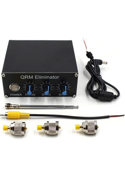 Qrm Eliminator X-Faz Hf Bantları 1mhz Ila 30MHZ Qrm Sinyal Sinyali Alüminyum Alaşım Sinyali Sinyal Eliminator Kadran ve Düğme ile (Yurt Dışından)