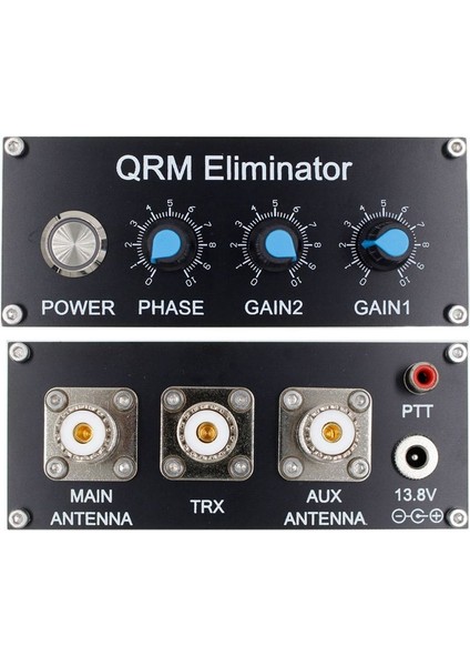 Qrm Eliminator X-Faz Hf Bantları 1mhz Ila 30MHZ Qrm Sinyal Sinyali Alüminyum Alaşım Sinyali Sinyal Eliminator Kadran ve Düğme ile (Yurt Dışından) fiyatları
