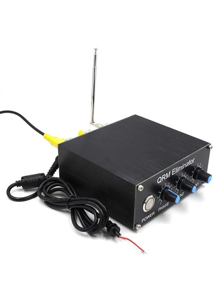 Qrm Eliminator X-Faz Hf Bantları 1mhz Ila 30MHZ Qrm Sinyal Sinyali Alüminyum Alaşım Sinyali Sinyal Eliminator Kadran ve Düğme ile (Yurt Dışından) fırsatları