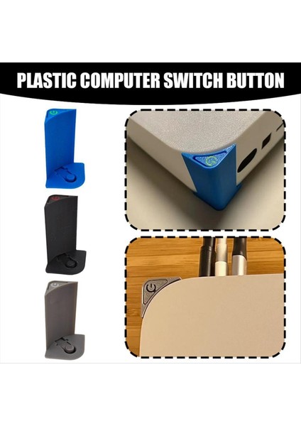 Mac Mini M4/m4 Pro Modifikasyon Güç Düğmesi Monte 2 0 Sürüm Mac Aksesuarları Siyah (Yurt Dışından) modelleri