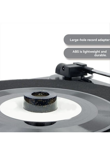 LP45 Rpm Turntable Adaptor Turnabağı Fonografı Ep Vinil Kayıt Turntable Gramofon Mavisi Için Ses Dönüşüm Taban (Yurt Dışından) fırsatları