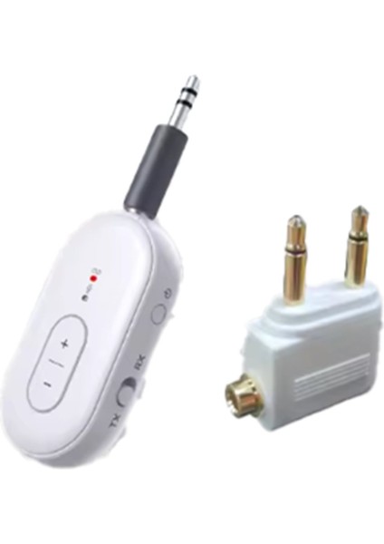 2 In 1 Bt 5 4 Verici Alıcı Stereo 3 5mm Aux Uçak Ses Kablosuz Adaptör Mikrofon Tv Pc Için Kulaklık Araba Uçak (Yurt Dışından)